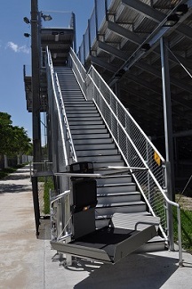 Xpress II Wheelchair Lift Custom Finish