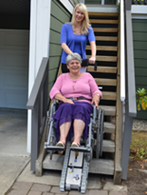 Stair-Trac Portable Wheelchair Lift